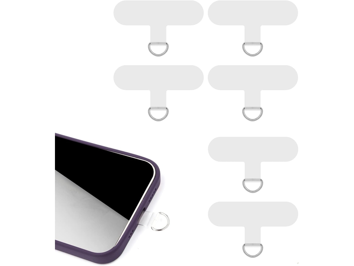 Conjunto De 10 Adesivos Multifuncionais Transparentes Para Celular, Autoadesivos, Compatíveis Com Iphones E Smartphones.