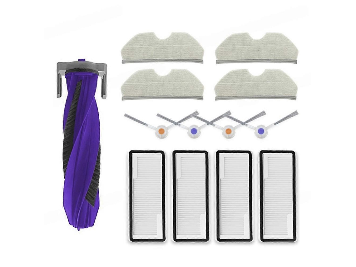 Acessórios Para O Aspirador Robô Narwal Freo X Plus: Escova Principal, Escova Lateral, Filtro Hepa, Esfregão E Acessórios Para Limpeza._ptg