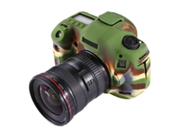Capa Protetora de Silicone Macio para Canon Eos 5d Mark Iii / 5d3 Camuflagem XIAOMOYU