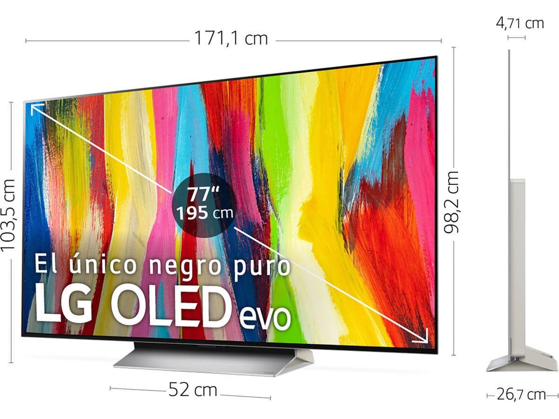 LG OLED evo C3 77 polegadas Smart TV 4K, LG Portugal