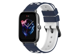 Pulseira De Silicone Bicolor De 20 Mm Para Amazfit Gts 3