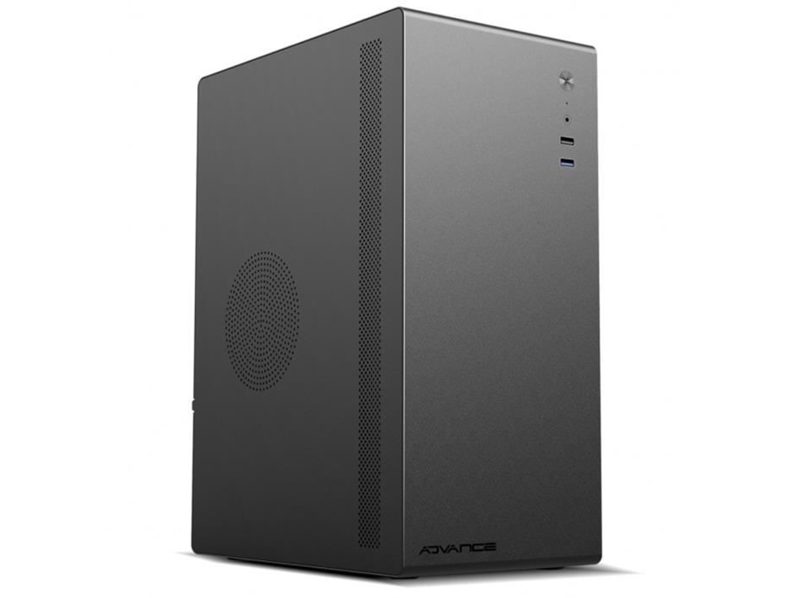 Optima Series Black Advance Matx/Mitx Metal PC Chassis 4 portas de expansão