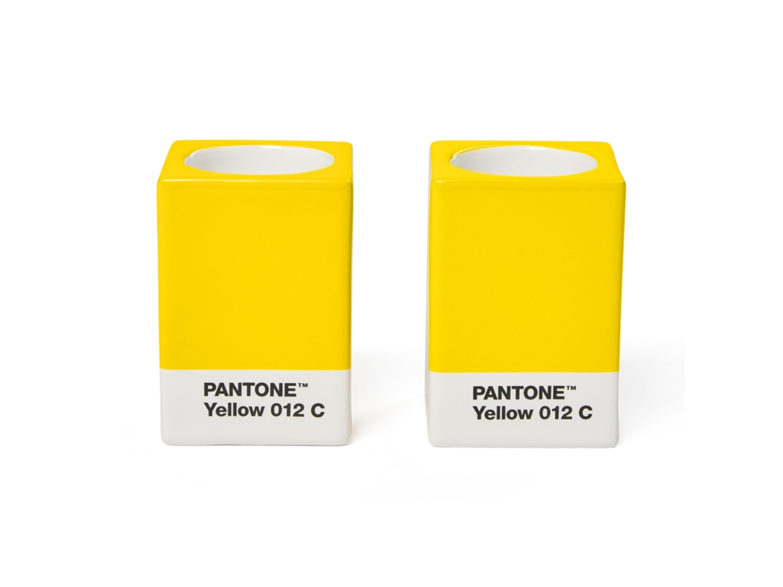 Suporte velas CD PANTONE amarelo 012 C