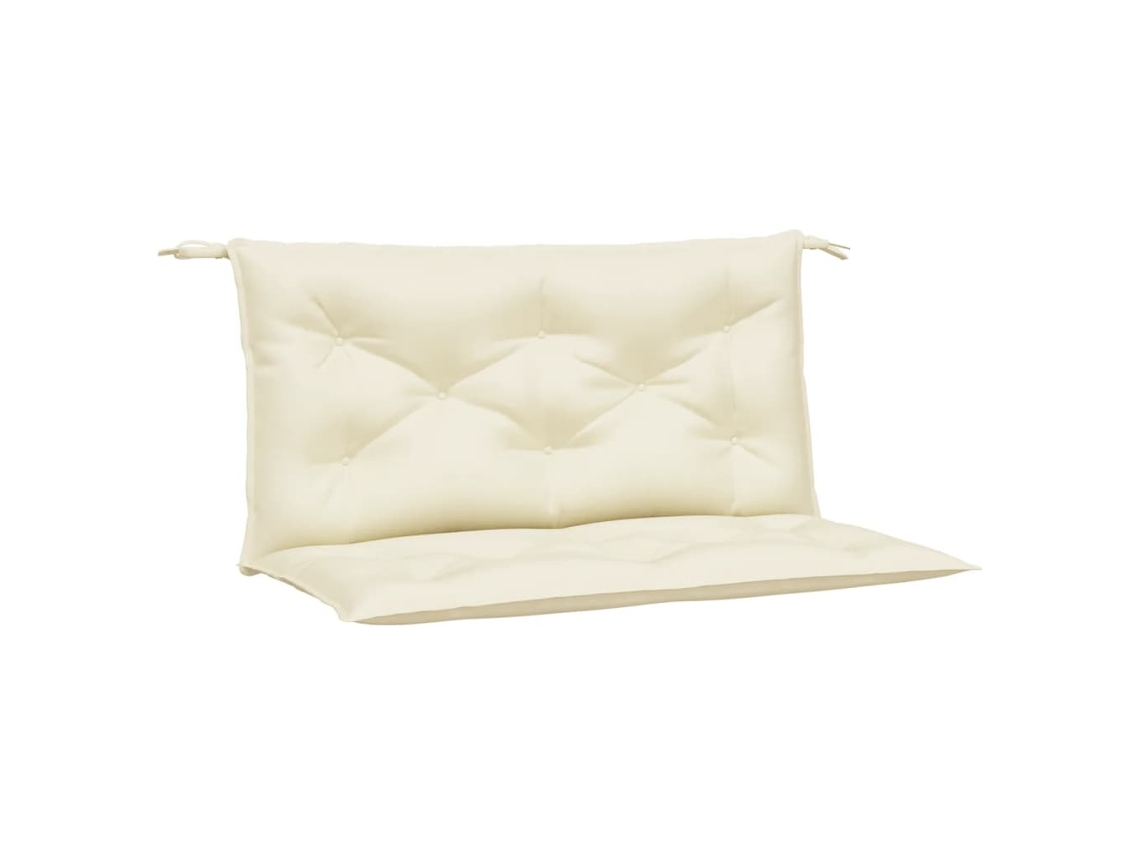 Garden Bench Cushion, Garden Bench Cushions Vidaxl Creme Tecido (100 X 50 X 7 Cm)