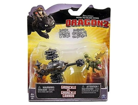 Pack Dragon2 Figura Gronckle Y Cañón 6192 6561 Gg Bizakp19