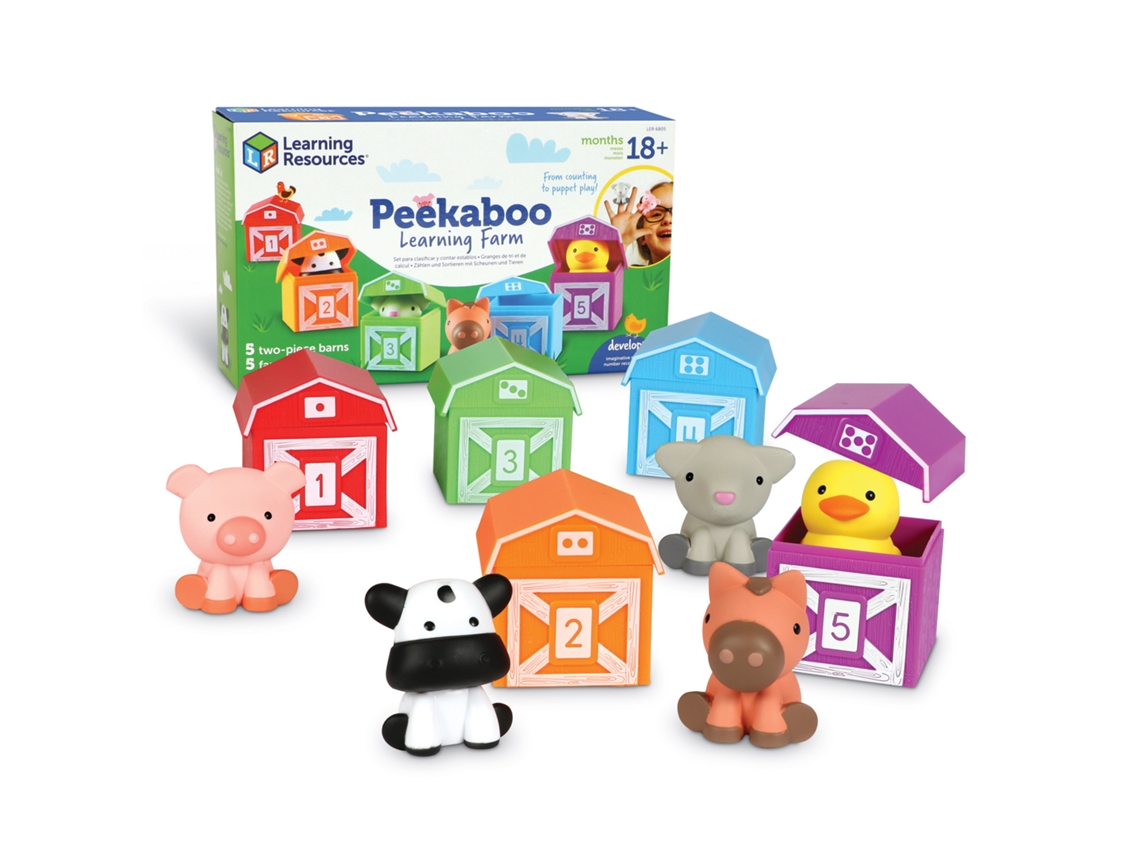 Brinquedos Da Learning Resources Jogo Educativo Peekaboo Learning Farm
