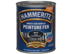 Tinta Julien Hammerite 2,5 L Preto Mate Gliceroftálico Exterior