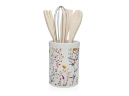 Recipiente para Utensílios de Cozinha VERSA Balbec Cerâmica 10x15x10 cm