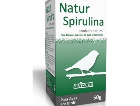 Complemento Alimentar para Aves  Natur Spirulina (50g)