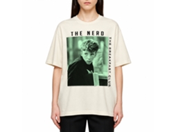 Rockinstone Breakfast Club Movie The Nerd Solid Natural Adult T-shirt Size:xl