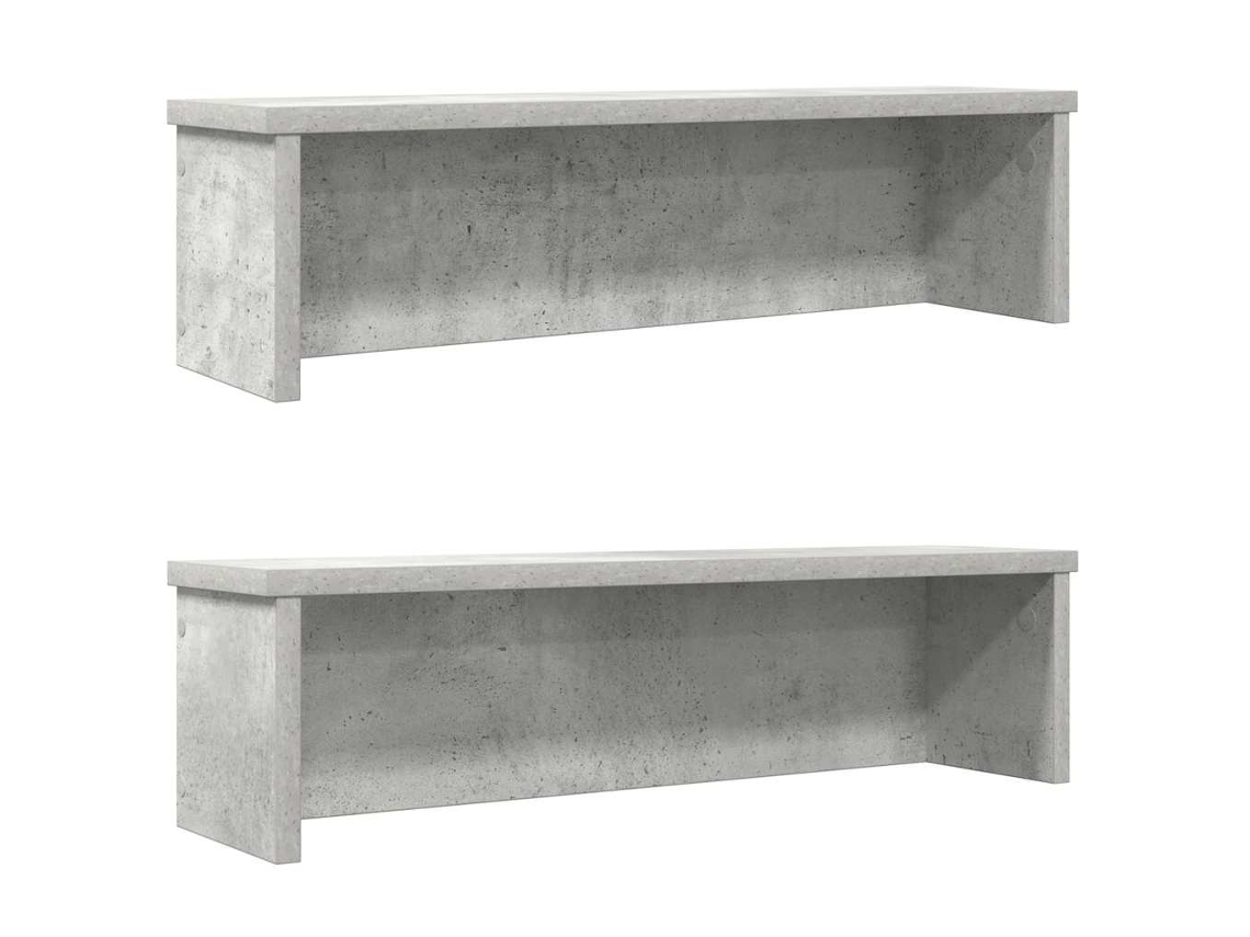 Kitchen Rack, Kitchen Racks Vidaxl Cinzeto Madeira Processada (50 X 15 X 16 Cm)