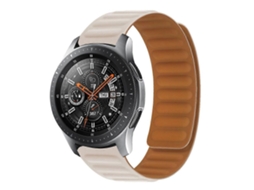 Pulseira De Silicone Magnética Em Cores Contrastantes