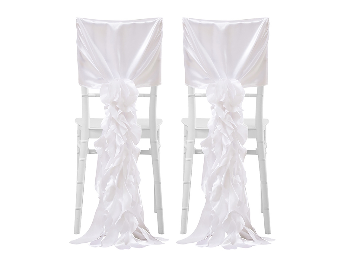 Capas De Cadeira De Bambu Decoração Flores Universal Casamento Ar Livre