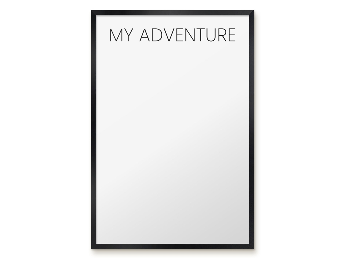 Magnetic Wall Board My Adventure For The Office Espelharte (40x60 Cm)