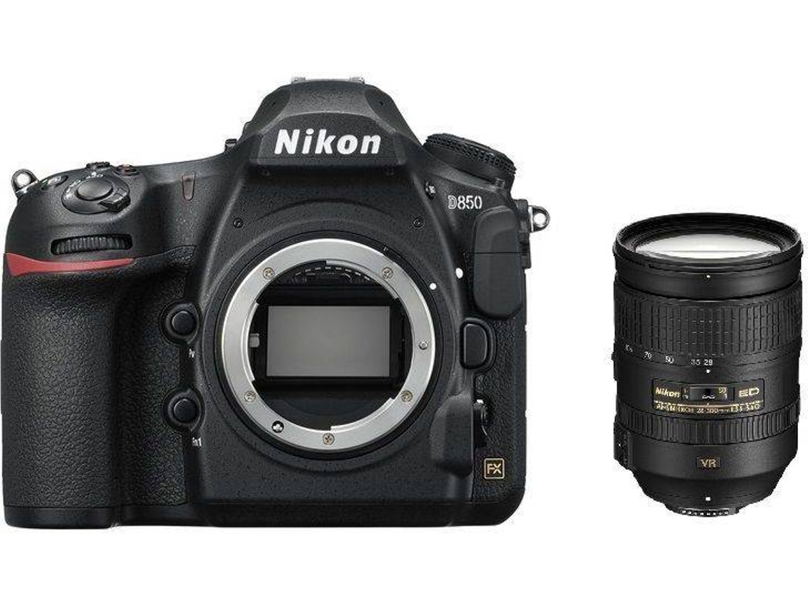 Máquina Fotográfica NIKON D850 + AFS 28300MM F3.55.6G ED VR (FX