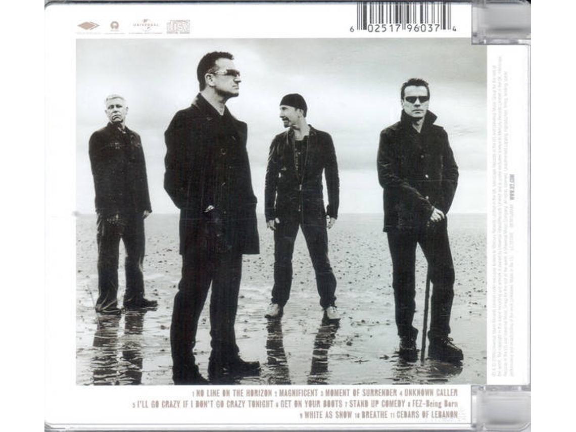CD U2 - No Line On The Horizon