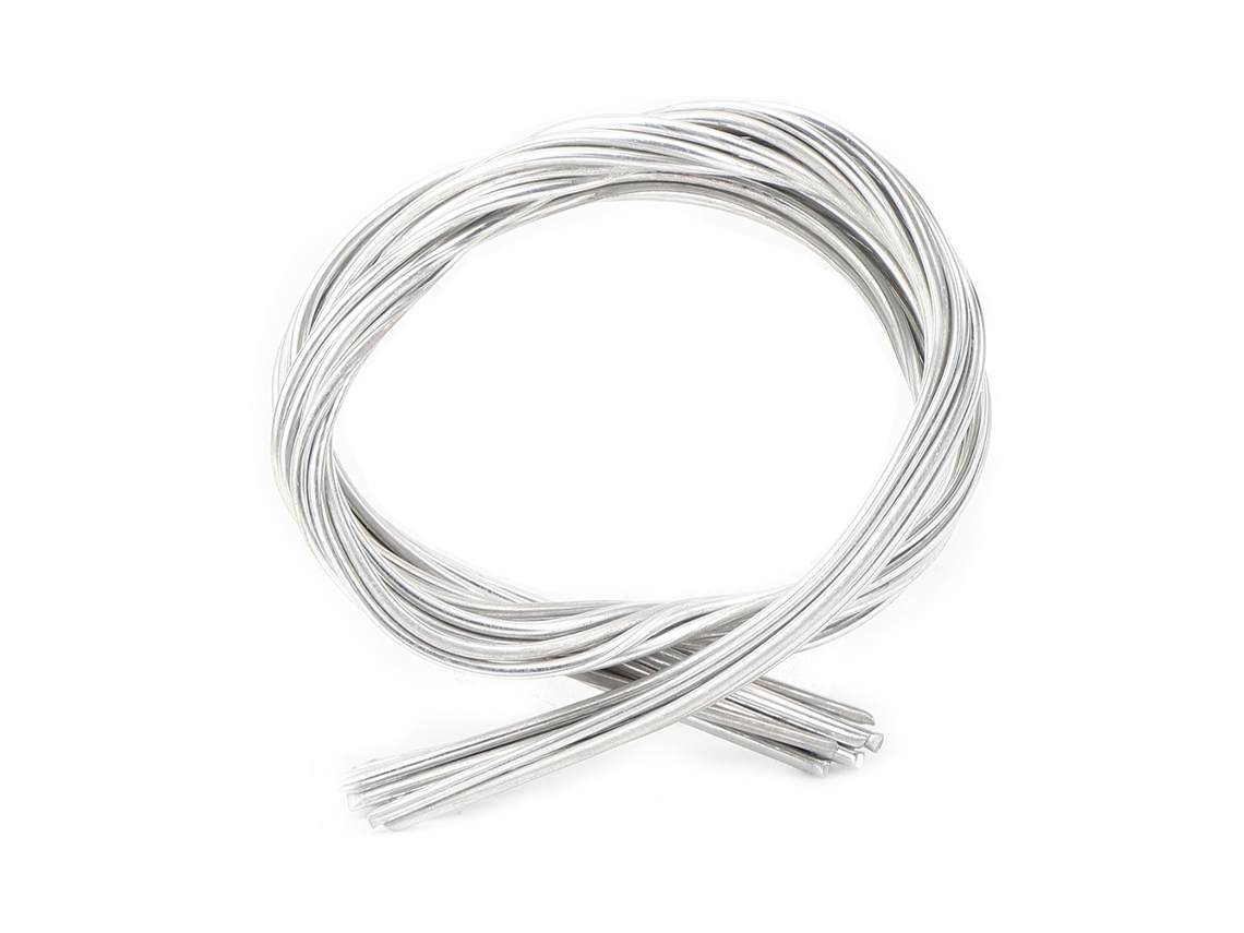 10 varetas de solda de alumínio de 2 mm, para soldagem em baixa temperatura, com arame tubular e ferramenta de soldagem de fácil fusão.