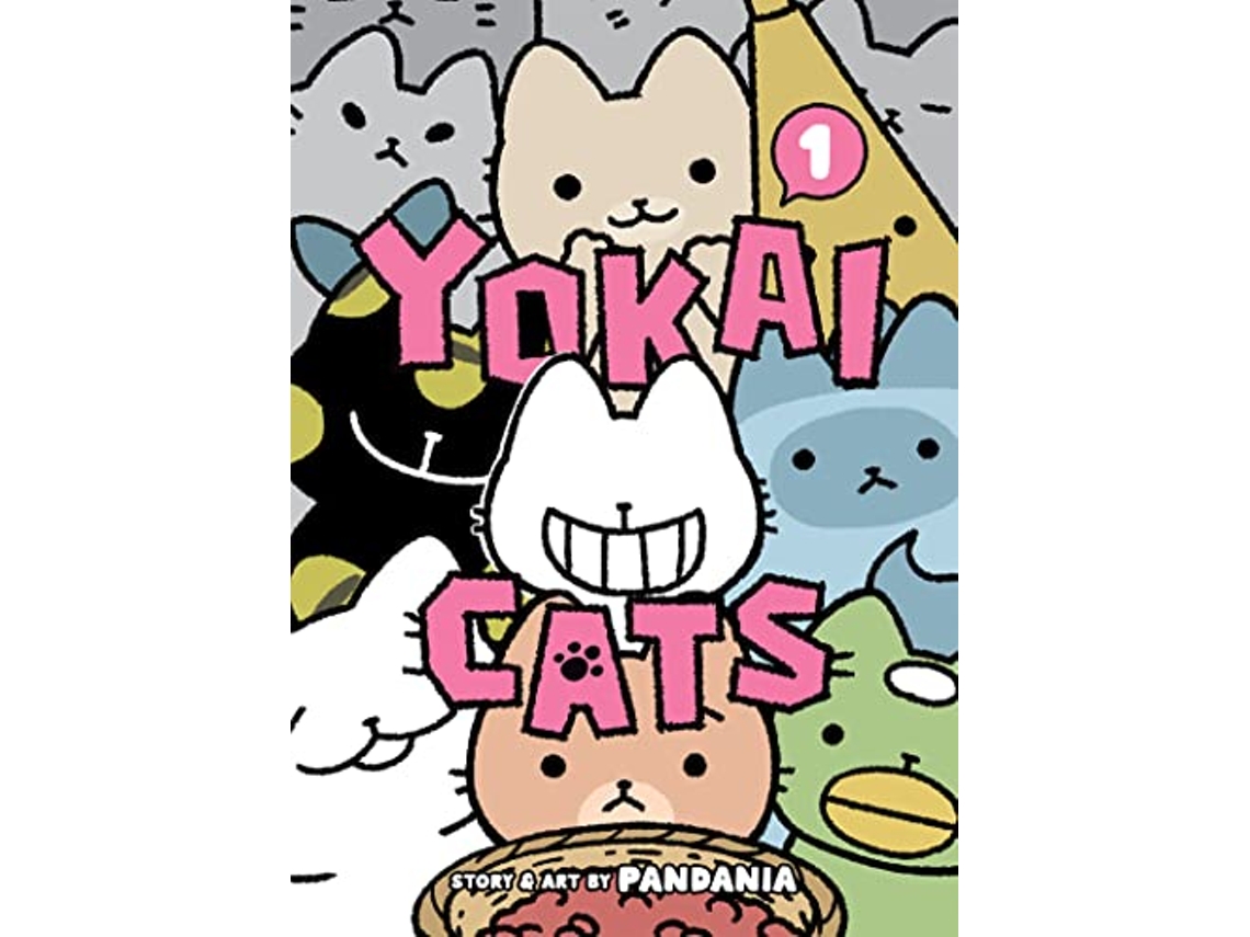 Livro Yokai Cats Vol. 1 de Pandania (Inglês)