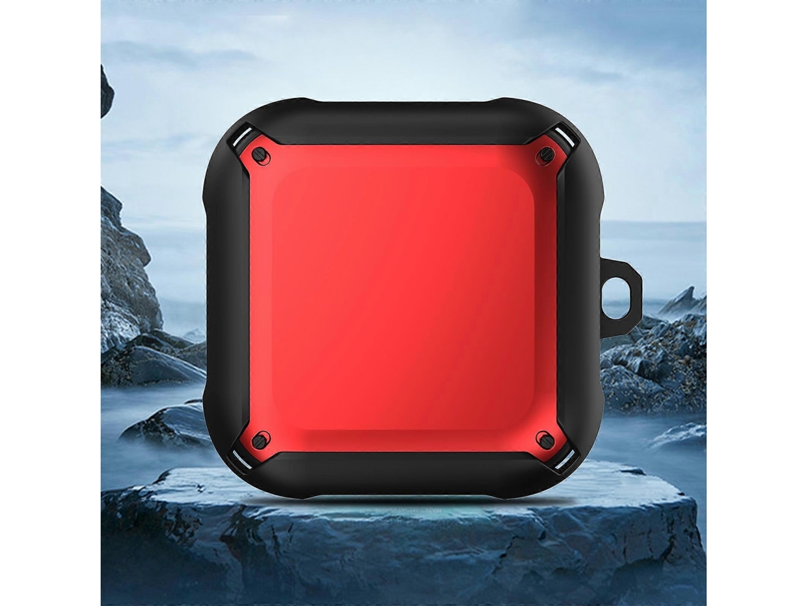 Capa Protetora Armor para Fones de Ouvido Beats Fit Pro com Gancho GIECY (preta)