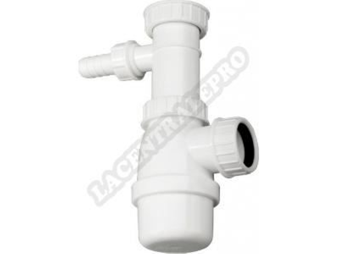 Sifão de Plástico D.40 BLANCO 137158 Sifão de Plástico