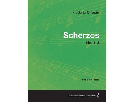 Livro Scherzos No 14 For Solo Piano de Frederic Chopin (Inglês)