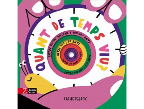 Livro Quant De Temps Viu? de Cachetejack (Catalão)