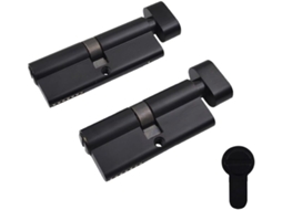 Cilindro de Fechadura para Porta 70 80mm, Proteção, Suave