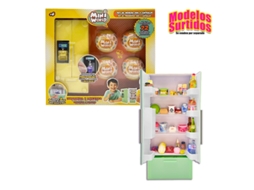 Mini World Set Nevera Con 4 Capsulas
