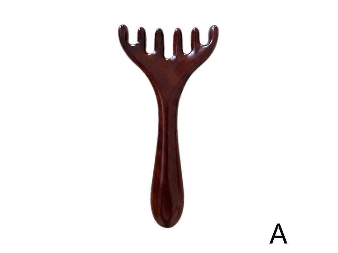 Pente De Massagem De Madeira Com Dentes Largos Para Cuidados Com O Cabelo E Couro Cabeludo, Pente De Sândalo, Presente Jinyubo Store