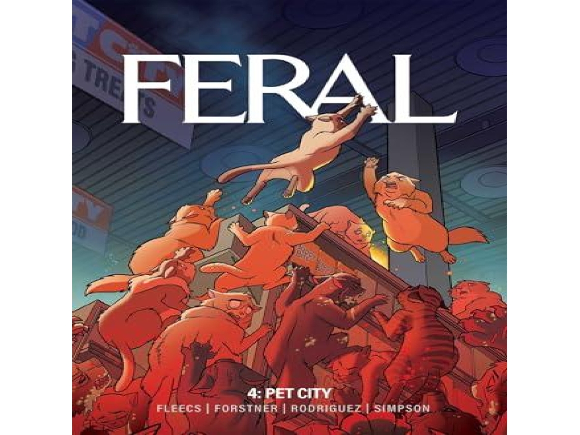 Livro Feral Volume 4 de Tony Fleecs (Inglês)