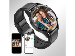Smartwatches Masculino com SMS e Chamada Pressão Arterial de 1.32 Polegadas Smartwatches À Prova de Água IP67 Yizhood