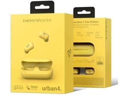 Auriculares Bluetooth True Wireless Energy Sistem Urban 4 In Ear Microfone Amarelo Worten Pt