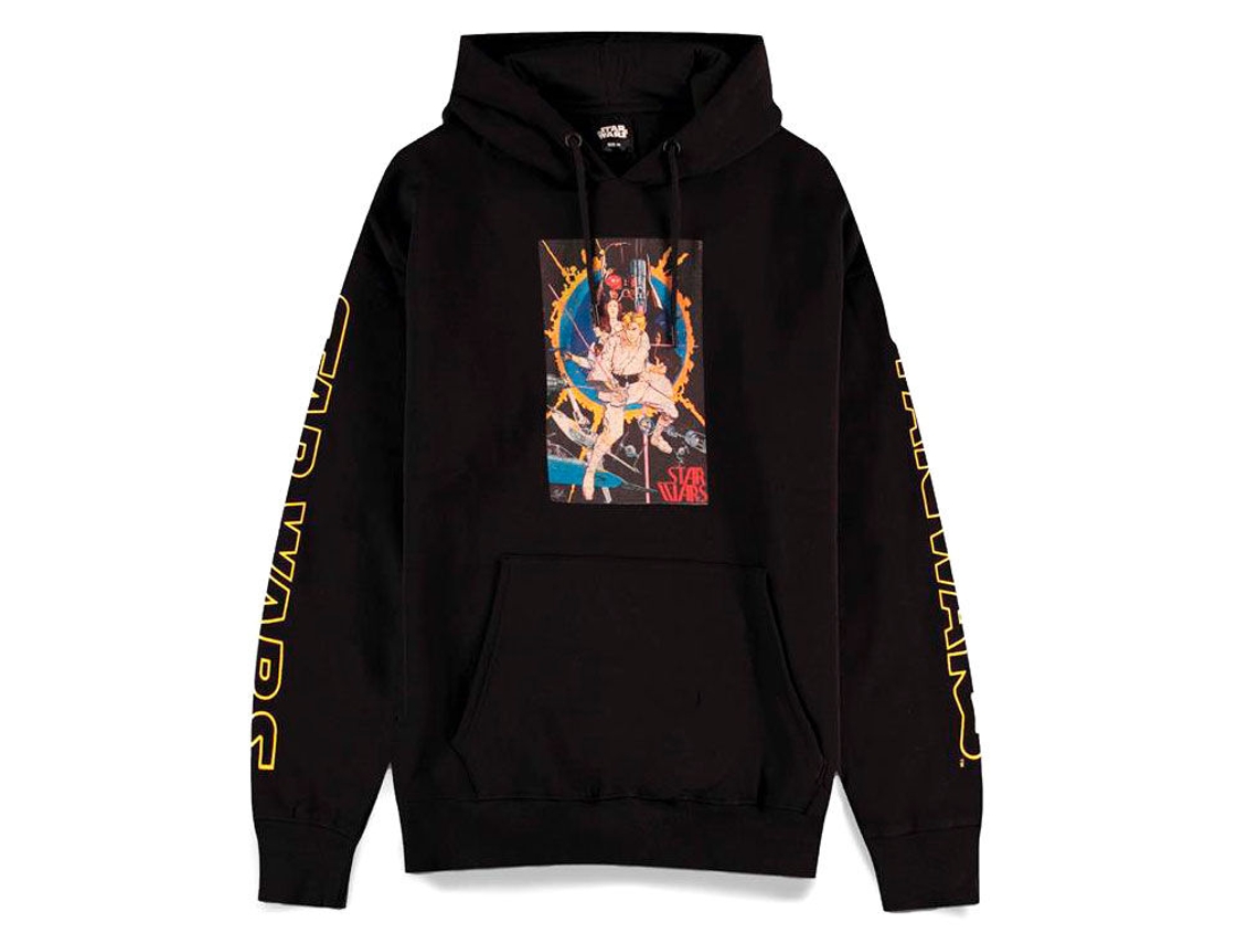 Sweatshirt Com Capuz Star Wars Vintage Poster Difuzed