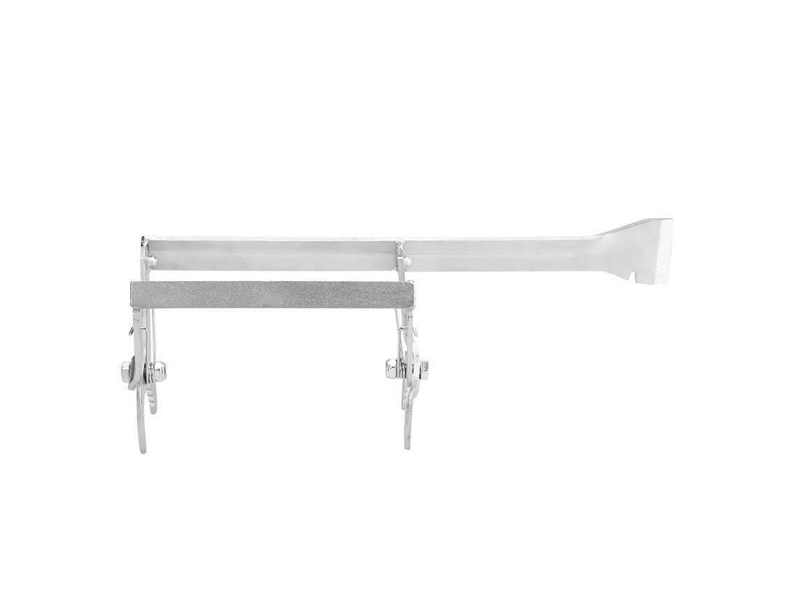 Prendedor de Quadro de Colmeia com Raspeiro Aço Inoxidável Equipamento Ferramenta Acessório Apicultura S/MARCA