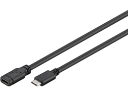 Goobay 45393 Cabo Usb 1 M Usb 3.2 Gen 1 3.1 Gen 1 Usb C Preto