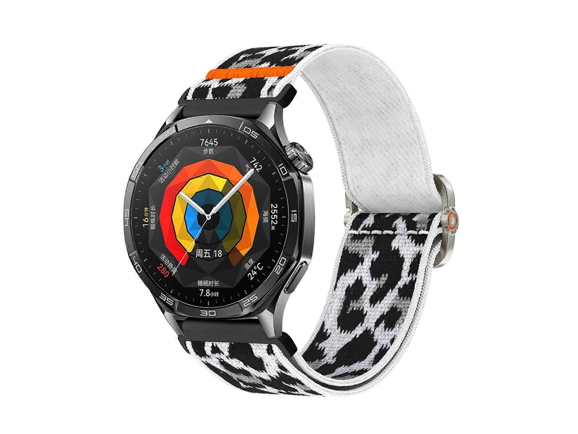 Pulseira Universal De Nylon Elástico Para Relógios Com Sistema Mecânico De Gotejamento.