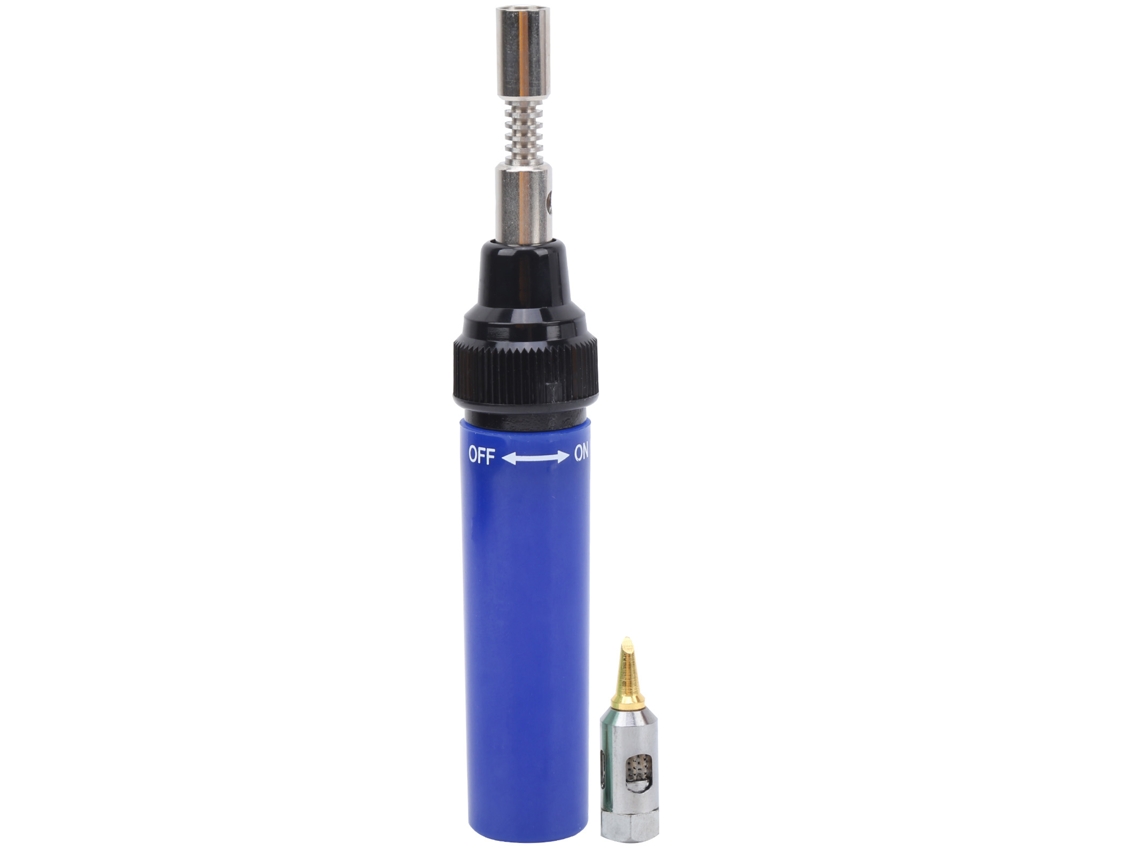 Pluma De Soldadura De Gas Portátil 8ml Mt100 Lápiz De Soldadura Herramienta De Servicio Pistola De Soldadura (azul Oscuro)