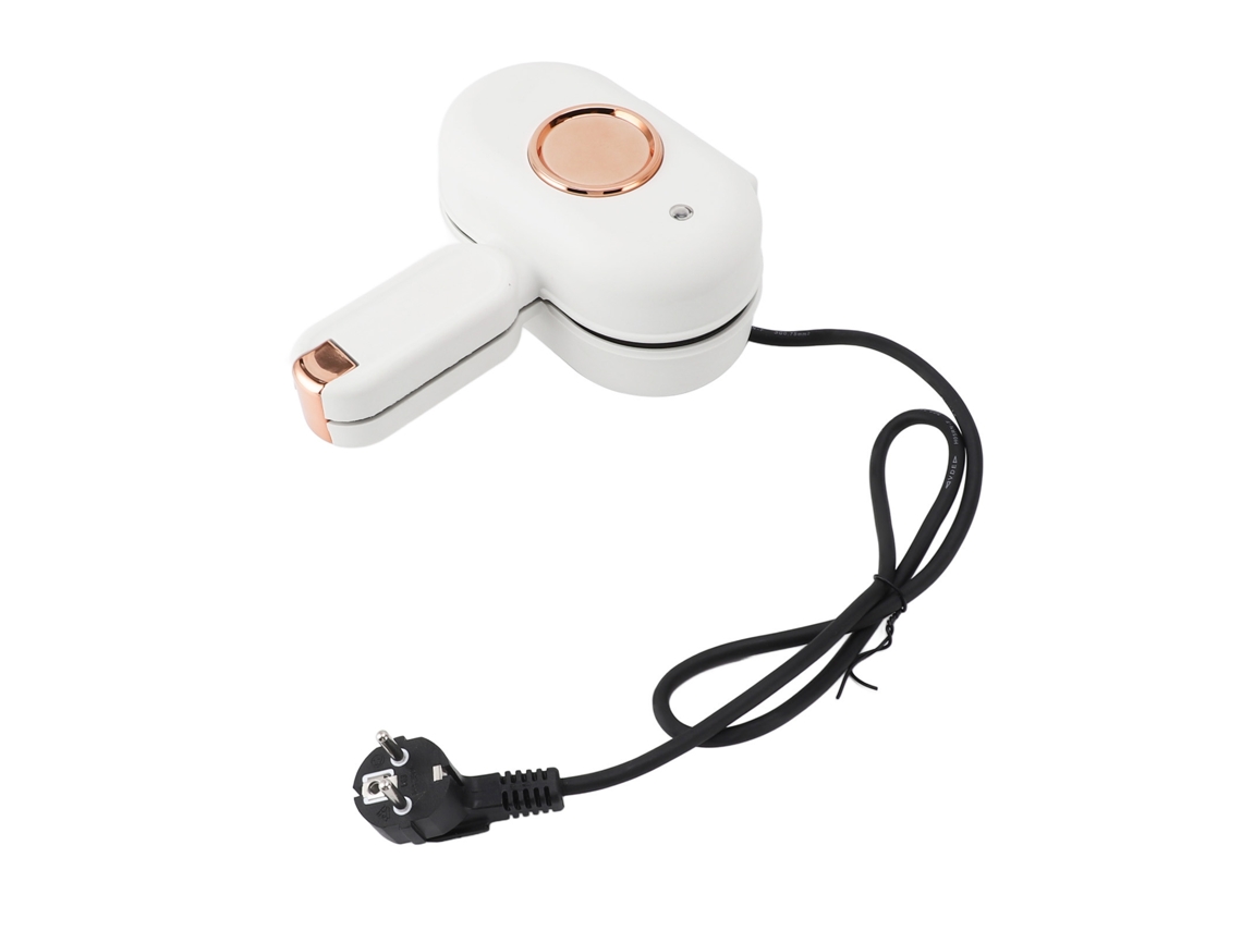Máquina de sanduíche dupla 600w anti transbordamento mini assadeira painel quente cachorro quente torradeira café da manhã plug ue 220v
