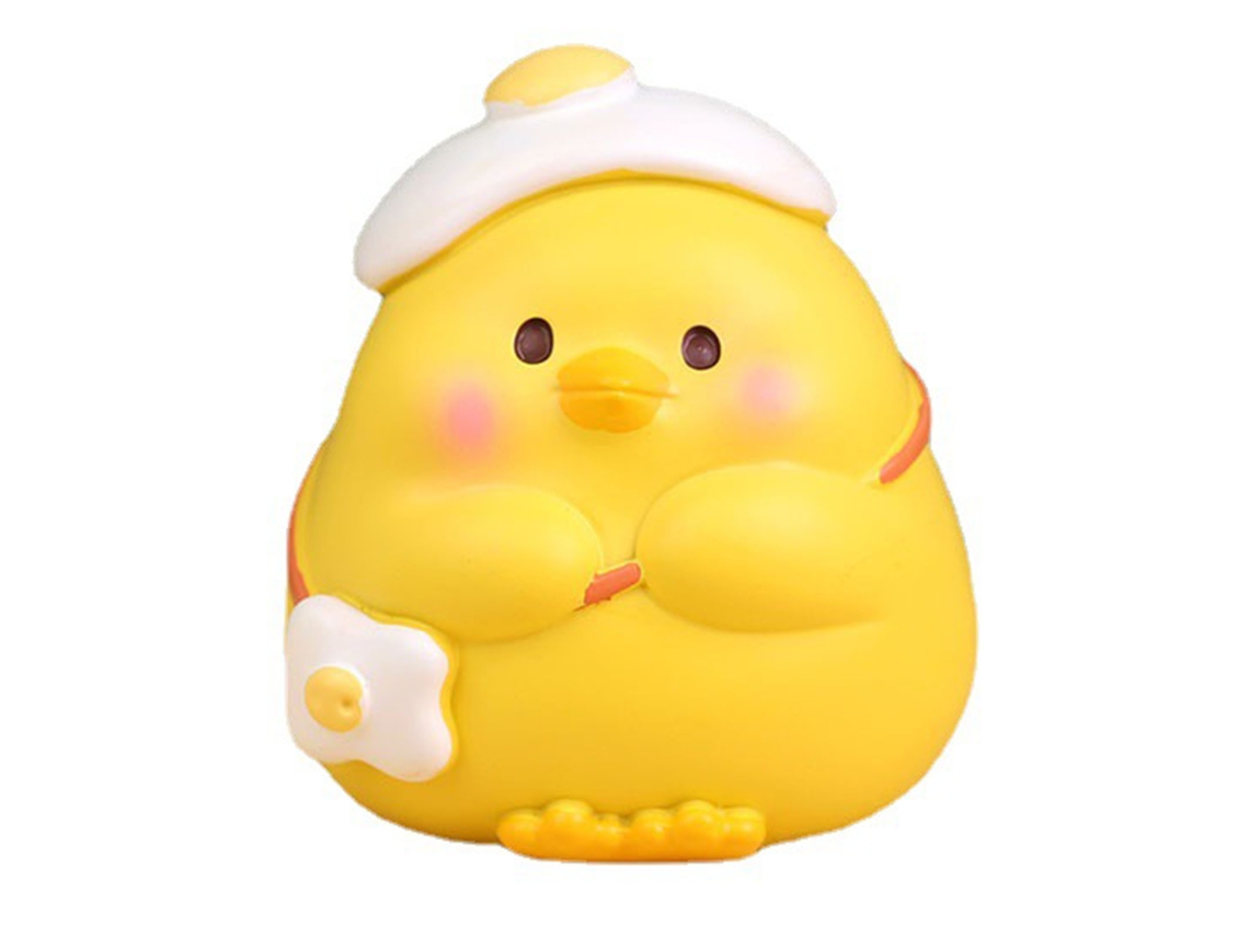 Adorno de Galinha em Resina Cartoon para Decoração