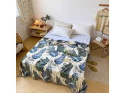 Manta de Inverno Fansu em Fleece com Estampa Escandinava Flanela Grossa Macia e Quente para Cama Infantil Sofá