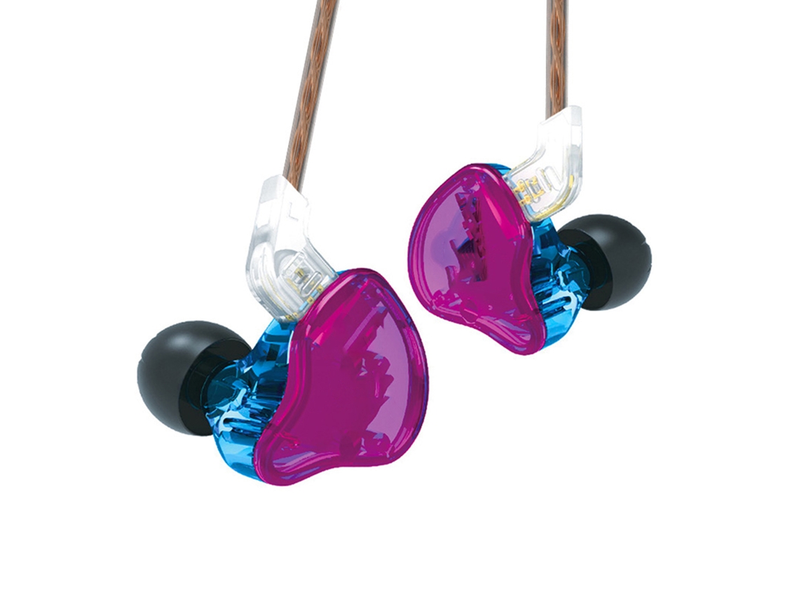 Fones intra auriculares KZ ZST EOOCOO com fio 3.5mm