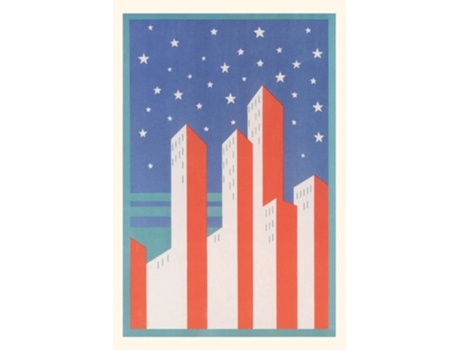 Livro Vintage Journal Square Skyscrapers De Found Image Press (inglês)