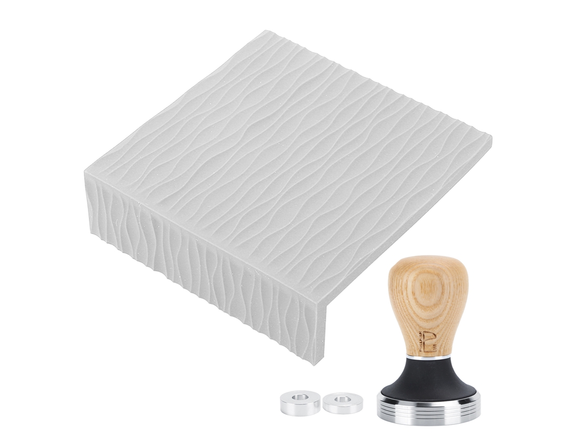 Kit de Aperto Café 58mm LAXISCREED com Alça de Faisão e Tapete Cinza