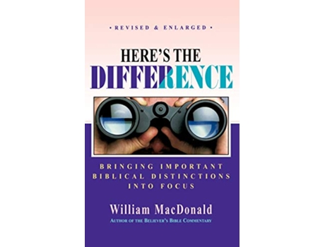 Livro Heres the Difference de William MacDonald (Inglês)