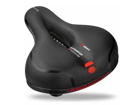 Peça de Selim de Bicicleta. Almofada Super Macia para Bicicleta Elétrica, Preto