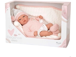 Boneca Arias Elegance 40 Cm Andie Com Olho Adormecido E 14 Sons 60754