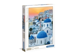 Puzzle 1000 Hq Santorini Clementoni