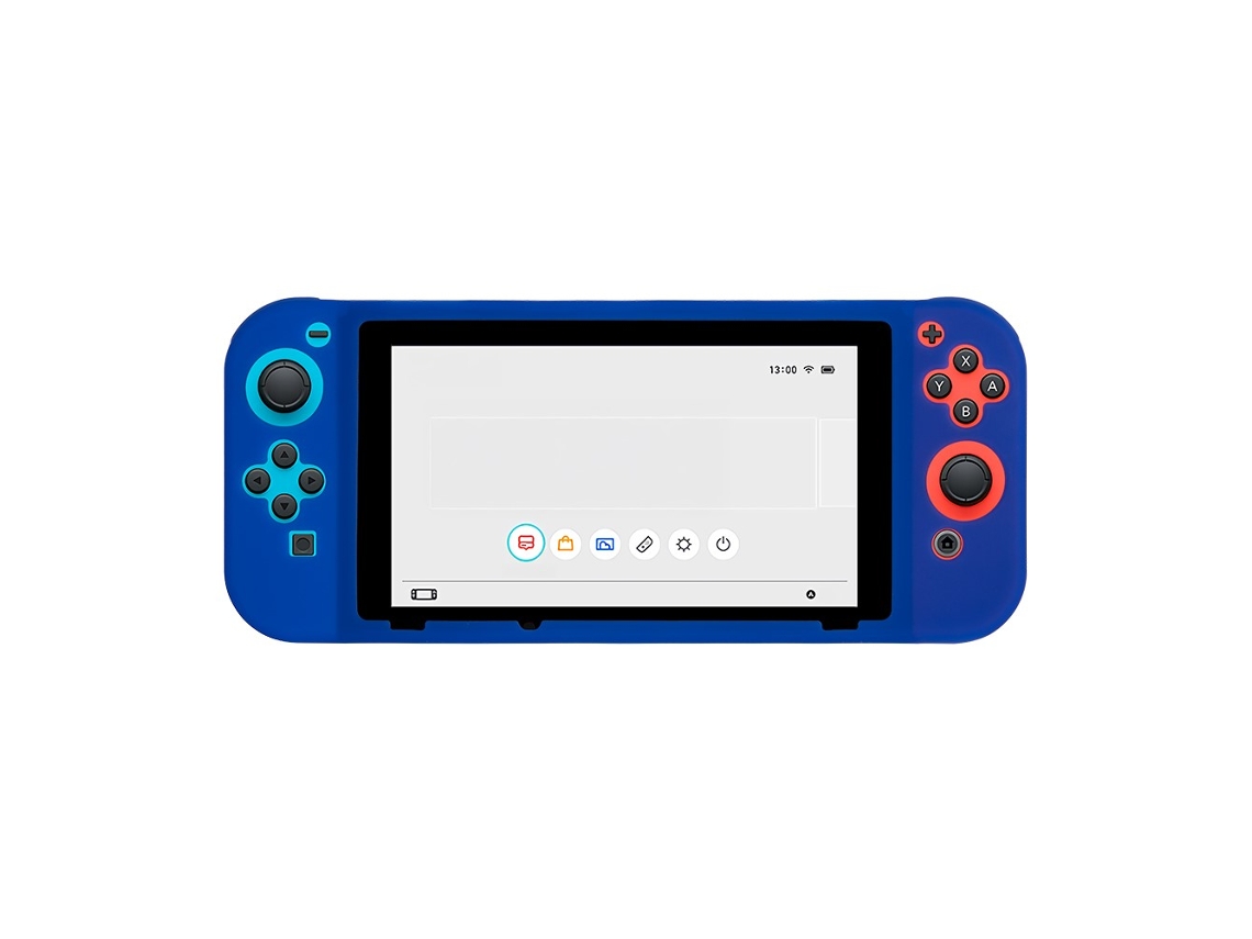Capa de Silicone Nintendo Switch Azul BRILVIBERA
