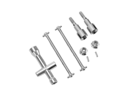 Mali eixo de Transmissão Traseiro de Aço Alta Dureza para Carro Rc 1/16 Scy 16101 16102 16103 16201pro