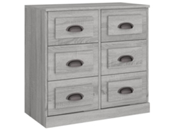 Aparador de Madeira Cinzento Sonoma MAISON EXCLUSIVE (70x35,5x67,5 cm)